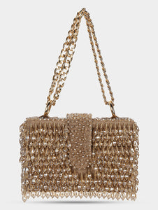 Crystal box bag - Beige