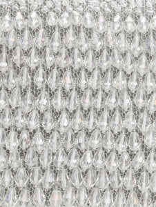 Crystal clutch - Silver