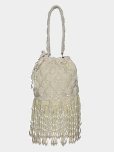 Juliet Bucket Bag- Ivory