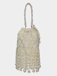 Juliet Bucket Bag- Ivory