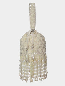 Juliet Bucket Bag- Ivory