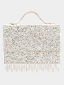 COCKTAIL CUT DANA MINI BAG - IVORY