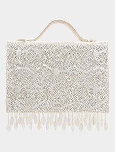 COCKTAIL CUT DANA MINI BAG - IVORY