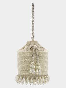 OYSTER BUCKET BAG - IVORY