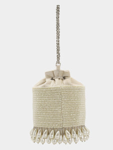 OYSTER BUCKET BAG - IVORY